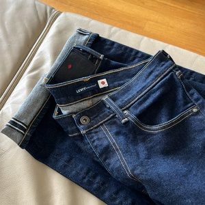 Levis Japan Made Selvedge Pipe Straight 27x30